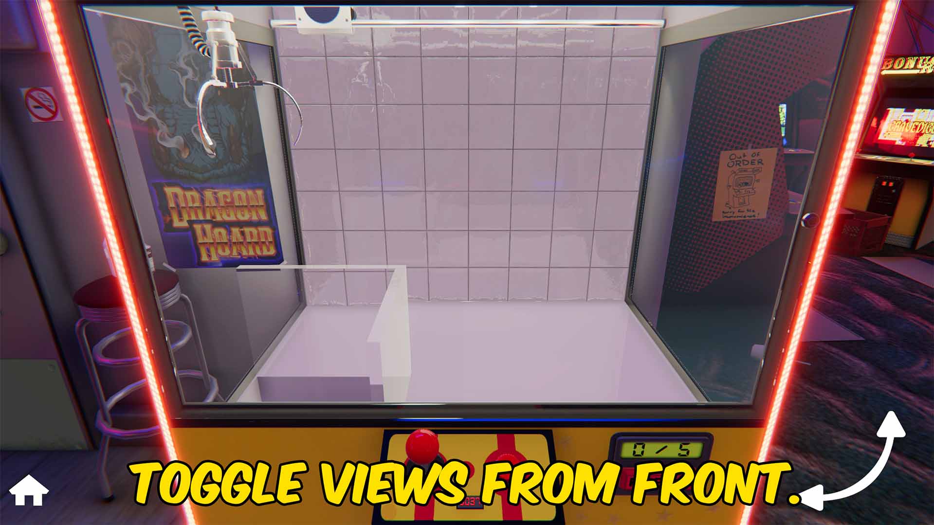 Claw Machine Sim — Camera Controls